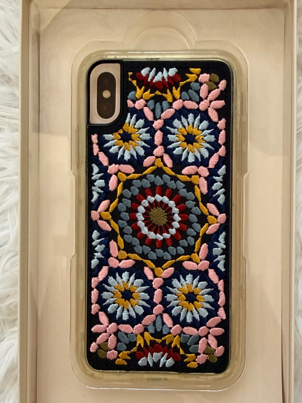 Zero Gravity iPhone X Embroidered Case